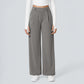 🏆2026 New Style 70% OFF💝Women's High Waisted Straight Leg Work Trousers with Side Pockets -✨Smart & Casual Look for Office and Beyond