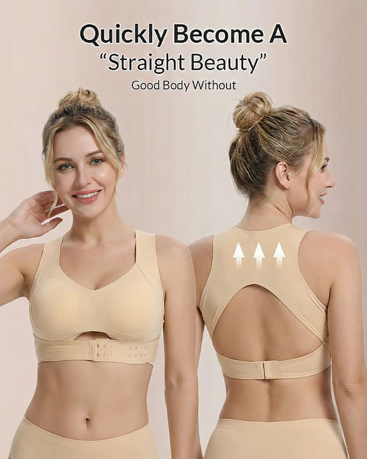 🔥Last Day Sale 49%🔥Front Closure Cross-Back Wireless Posture Bra