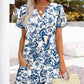 ⏰Hot Sale 50% OFF💃Women Casual V Neck Vacation Midi Dress With Pockets
