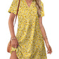 ⏰Hot Sale 50% OFF💃Women Casual V Neck Vacation Midi Dress With Pockets