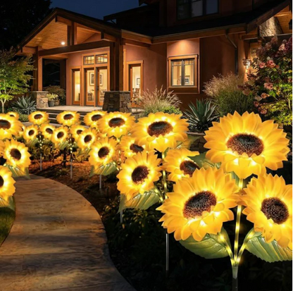 🎁LAST DAY SALE 49% OFF🔥Sunflower Solar Garden Stake Led Lights🌻