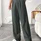 🏆2026 New Style 70% OFF💝Women's High Waisted Straight Leg Work Trousers with Side Pockets -✨Smart & Casual Look for Office and Beyond