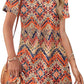 ⏰Hot Sale 50% OFF💃Women Casual V Neck Vacation Midi Dress With Pockets