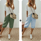 ⏳Time-Limited 50% Off⏰Women's Casual Cotton Linen Capris