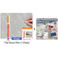 🔥 Hot sale 49% OFF🖌️ Anti-Mould & Waterproof Joint Pen for Ceramic Tiles! 🧱