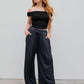 🔥💐SPRING DAY SALE- ONLY £12.99!!⚡50K+ SOLD!💝High Elastic Casual Stretchy Wide Leg Pants