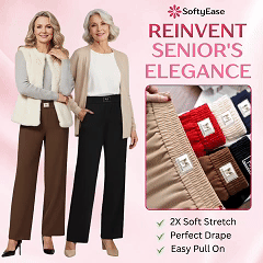 👖💥 Special Sale 49% OFF💥⚡50K+ SOLD! Almost Gone💥Perfect Drape High Rise Pull-On Stretch Pants