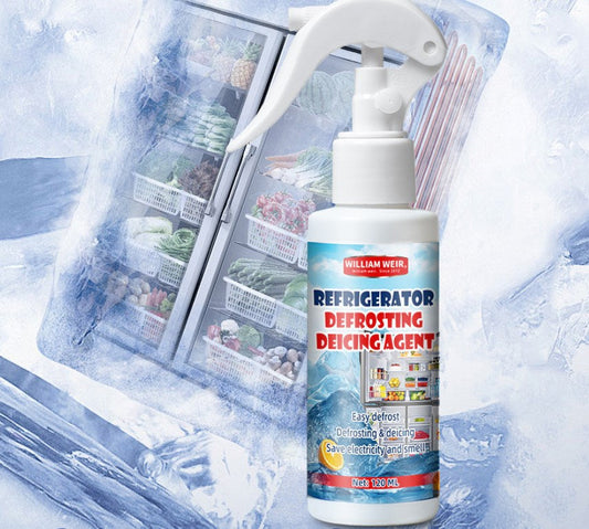 🌟LAST DAY BUY 2 GET 1 FREE!!🌟🧊Defrosting Spray for Fridge Freezer🎁(With free spatula)