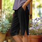 🔥Hot Sale 49% Off💥Women's Casual Solid Color Pocket Capri Pants