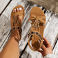 👡Limited Time 50% Off✨Women's Round Toe Flat Breathable Sandals