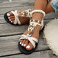 👡Limited Time 50% Off✨Women's Round Toe Flat Breathable Sandals