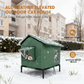 📢📢50% OFF !! ⏰All-Weather Elevated Outdoor Cat House🐱