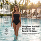 🏖️Only £10.99 Last Day Promotion!🌼Women's Strapless Ruched One-Piece Swimsuit
