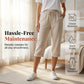 ⏳Time-Limited 50% Off⏰Women's Casual Cotton Linen Capris