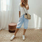 ⏳Time-Limited 50% Off⏰Women's Casual Cotton Linen Capris