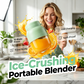 🔥Limited time offer: 49% off❗️ Portable smoothie maker with 10 blades, ice crusher, and retractable straw✅