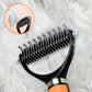 🔥 Hot sale 49% OFF🔥Double-Sided Self-Cleaning Pet Grooming Brush