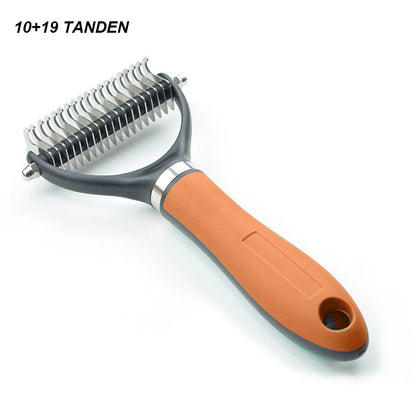 🔥 Hot sale 49% OFF🔥Double-Sided Self-Cleaning Pet Grooming Brush