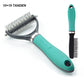 🔥 Hot sale 49% OFF🔥Double-Sided Self-Cleaning Pet Grooming Brush