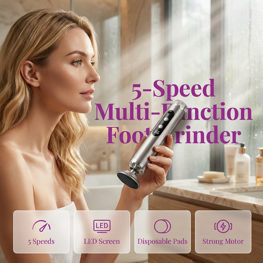 💥 Special Sale 49% OFF💥Multi-Function Electric Foot Grinder with 5 Speeds