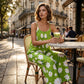 🔥Last day of the limited-time 50% off sale🔥Women's Floral Print Wide-Leg Jumpsuit – Breathable Polyester, Side Pockets & Plus Sizes (XL-5XL)👖