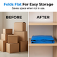 🧳50K+ SOLD!📦49% OFF! 🔥Collapsible Storage & Moving Bag – Heavy‑duty PE, water‑resistant. Extra‑large 180L, folds flat. Reinforced handles, perfect for moving or loft storage. 🏠