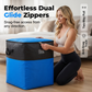 🧳50K+ SOLD!📦49% OFF! 🔥Collapsible Storage & Moving Bag – Heavy‑duty PE, water‑resistant. Extra‑large 180L, folds flat. Reinforced handles, perfect for moving or loft storage. 🏠