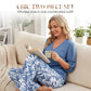 🥳2026 HOT SALE 50% OFF!  💞🥳Women's V-Neck Blouse & Printed Wide-Leg Pants Set