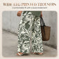 🥳2026 HOT SALE 50% OFF!  💞🥳Women's V-Neck Blouse & Printed Wide-Leg Pants Set