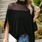 💥HOT SALE 45% OFF👚 Women's Casual High-neck Batwing Blouse