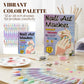 🎨Last Day Special Price:£ 7.99💞50K+ SOLD!✨Dual-Tip Nail Art Marker Pen Set Quick‑dry, no UV lamp. Fine & brush tips. 12/24 vibrant colors. Easy DIY at home. No smudges, just art! 💅🖌️