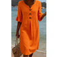 👗 60% OFF NOW! 🌸Women’s Solid Color Ruffle Sleeve Midi Dress
