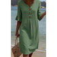 👗 60% OFF NOW! 🌸Women’s Solid Color Ruffle Sleeve Midi Dress