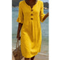 👗 60% OFF NOW! 🌸Women’s Solid Color Ruffle Sleeve Midi Dress