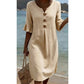 👗 60% OFF NOW! 🌸Women’s Solid Color Ruffle Sleeve Midi Dress
